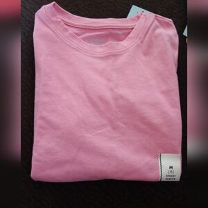 Cat & Jack Girls Bright Pink Tee
